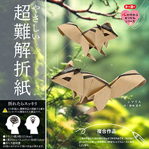やさしい超難解折紙　ーシマリスー
